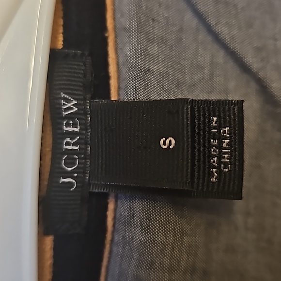 EUC J.Crew Maritime Striped Knit Blazer in Black and Tan, sz Small - Picture 3 of 8